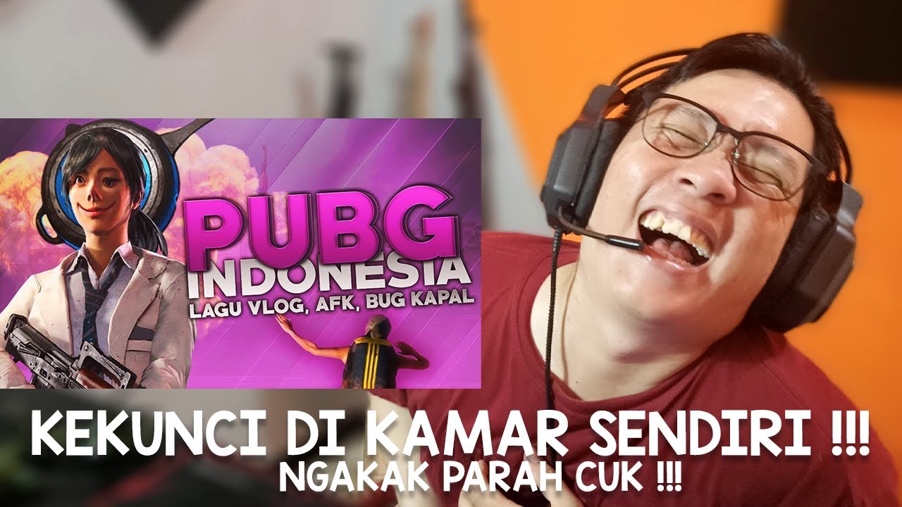 Reaction Cucok - Milyhya - PUBG Indonesia - Lagu Vlog, AFK, Bug Speedboat