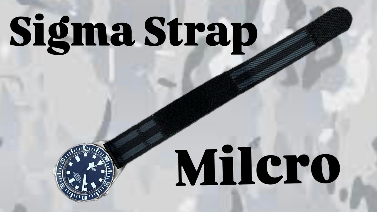 Sigma Strap MILCRO - Zero-Pass Hook and Loop Strap