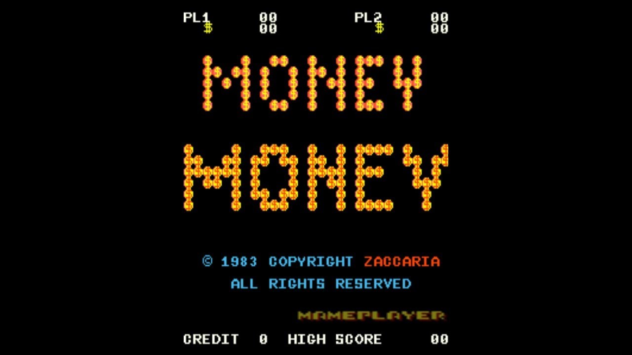 Money Money 1983 Zaccaria Mame Retro Arcade Games