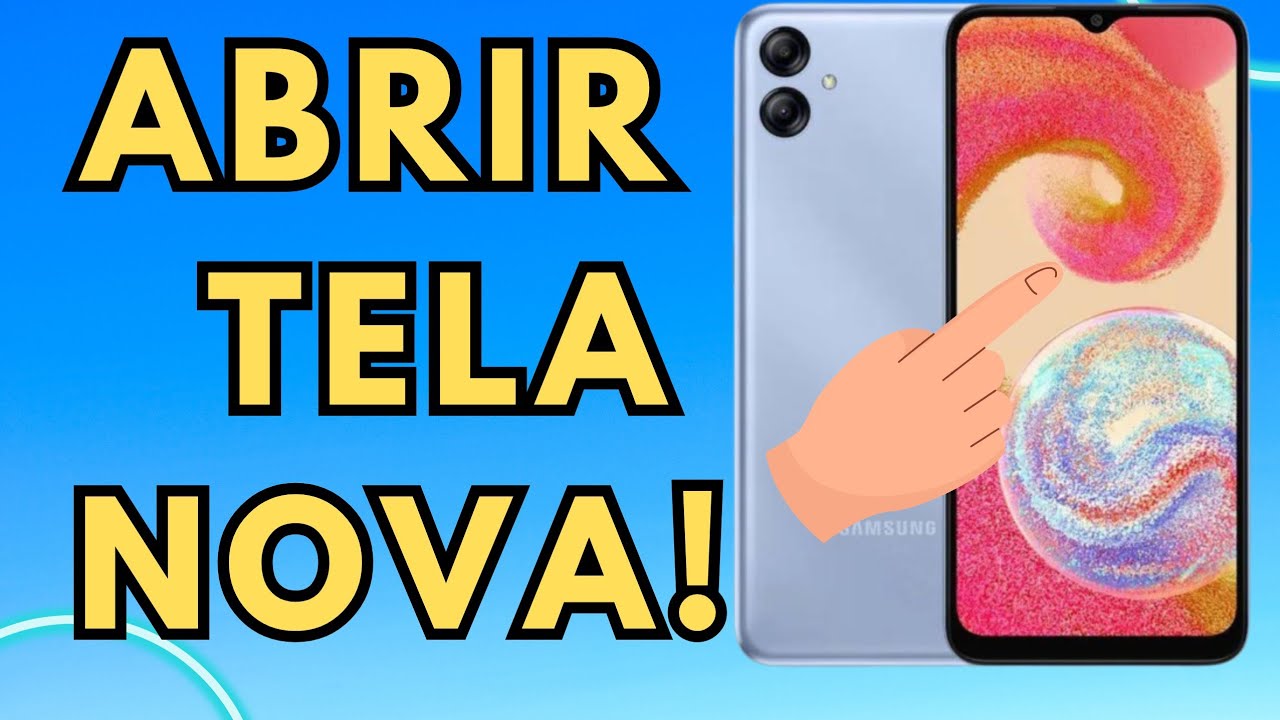 Desmontar e trocar a tela do Samsung Galaxy A04E, f&aacute;cil e r&aacute;pido.