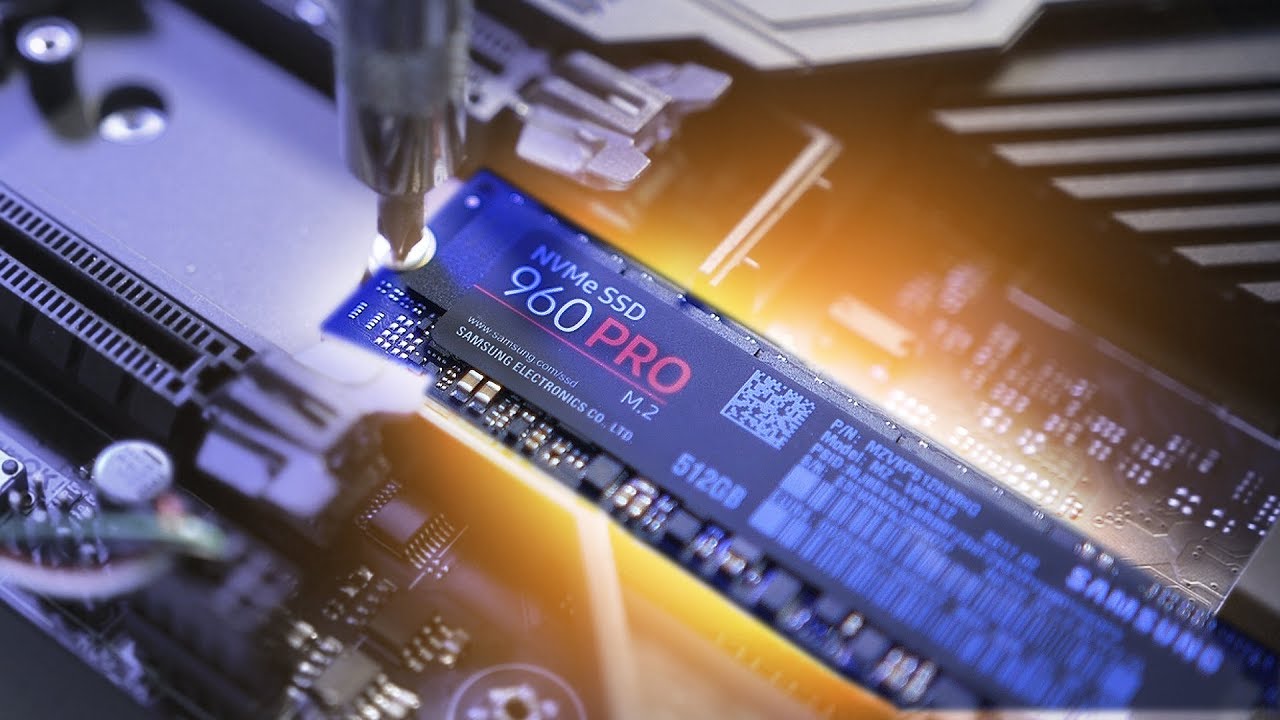 Our First NVMe M.2 SSD Install! Feat. Samsung 960 Pro