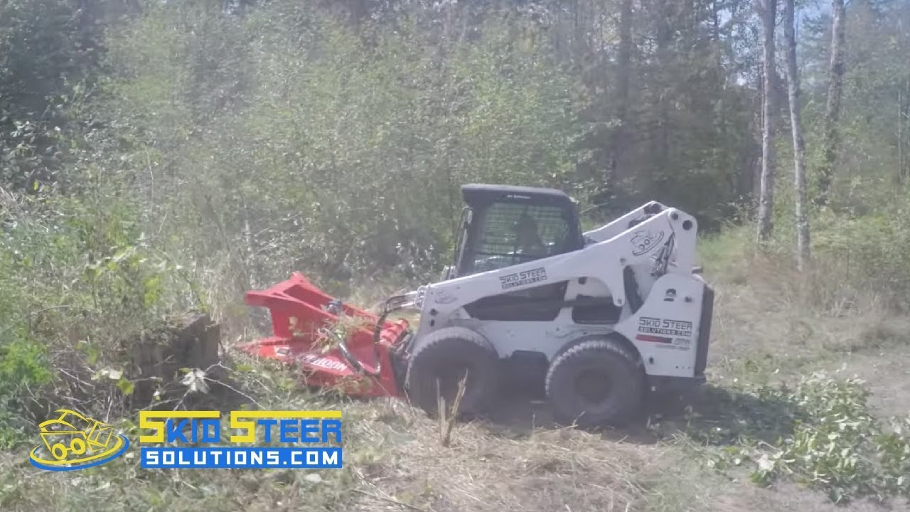 The Eterra Typhoon | Skid Steer Solutions Complete Brush Clearing Job