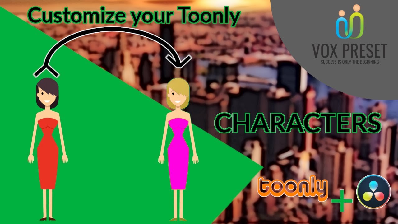 How to customize Toonly Character