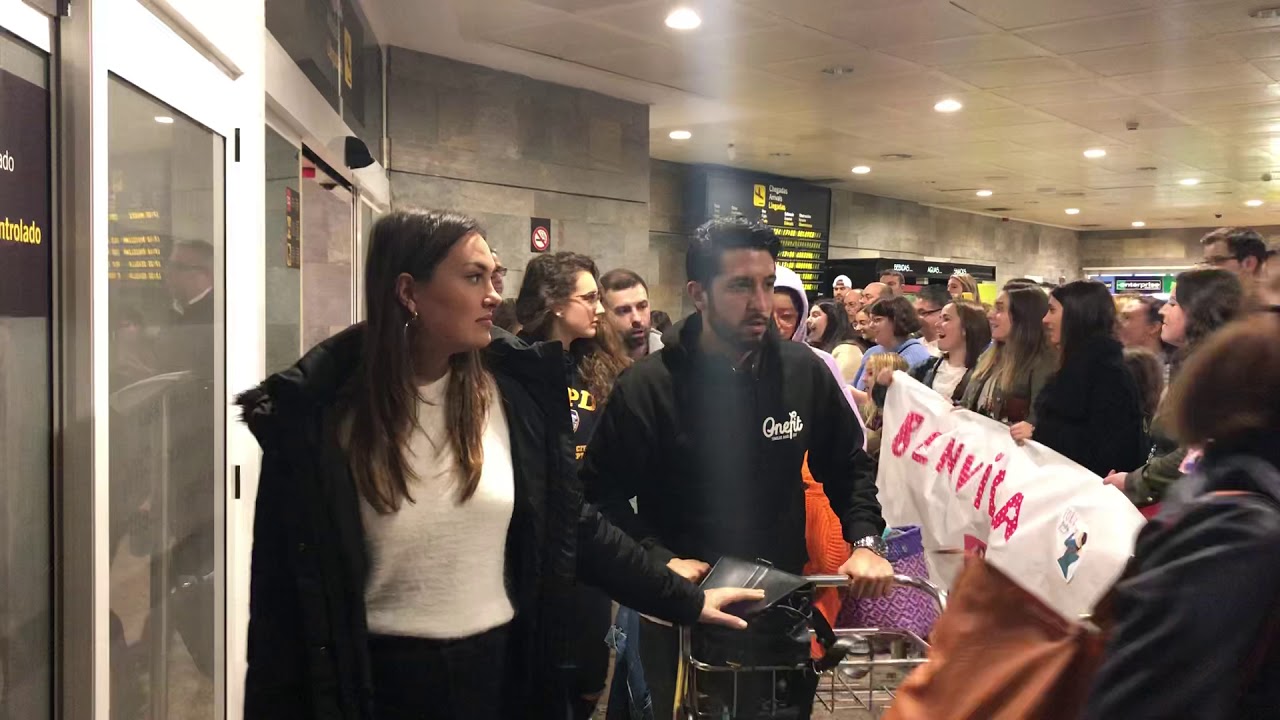 Sabela aterriza en A Coruña