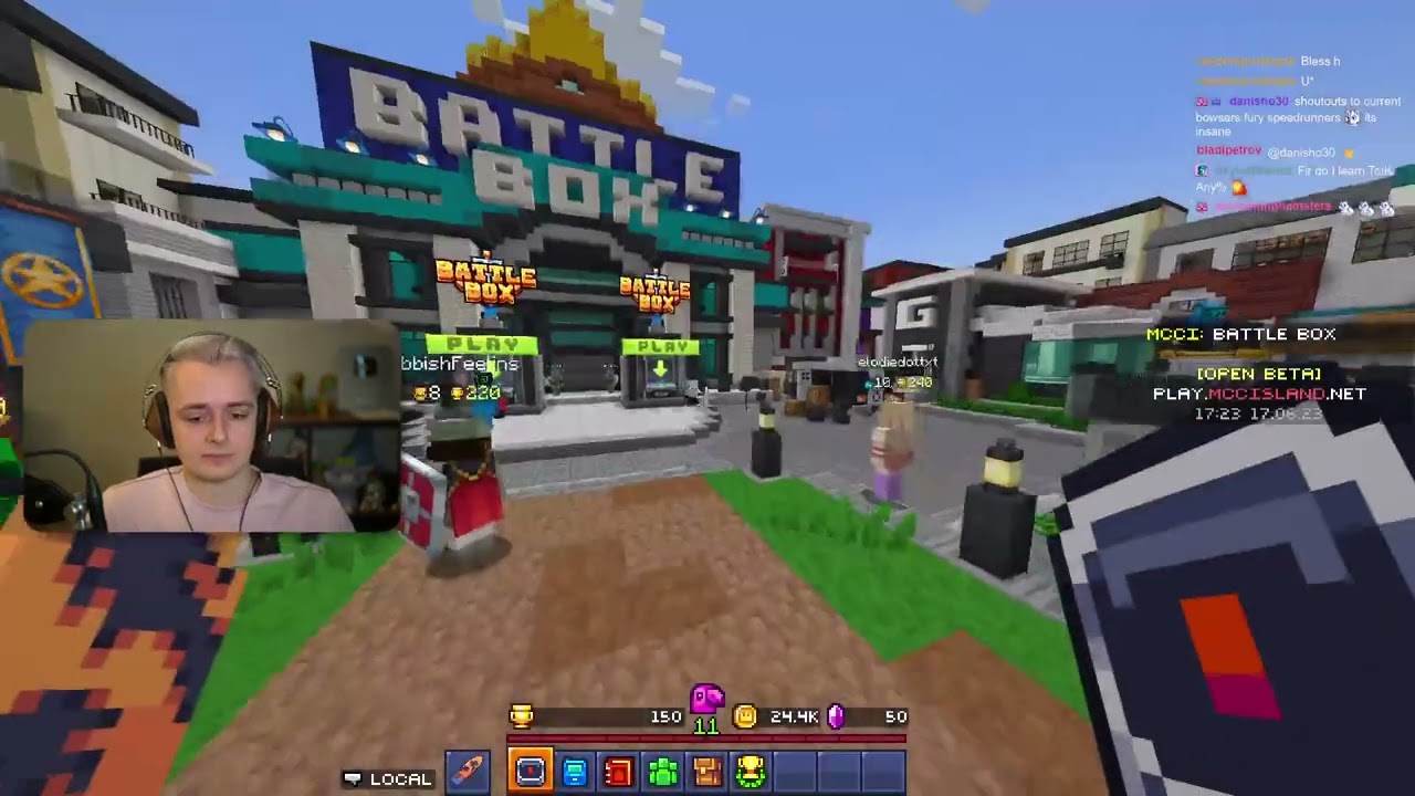 [Fir VOD] Minecraft Gay Blockwars for !Charity with @5up @punz @catlyn & @itsllama_a (17 June 2023)