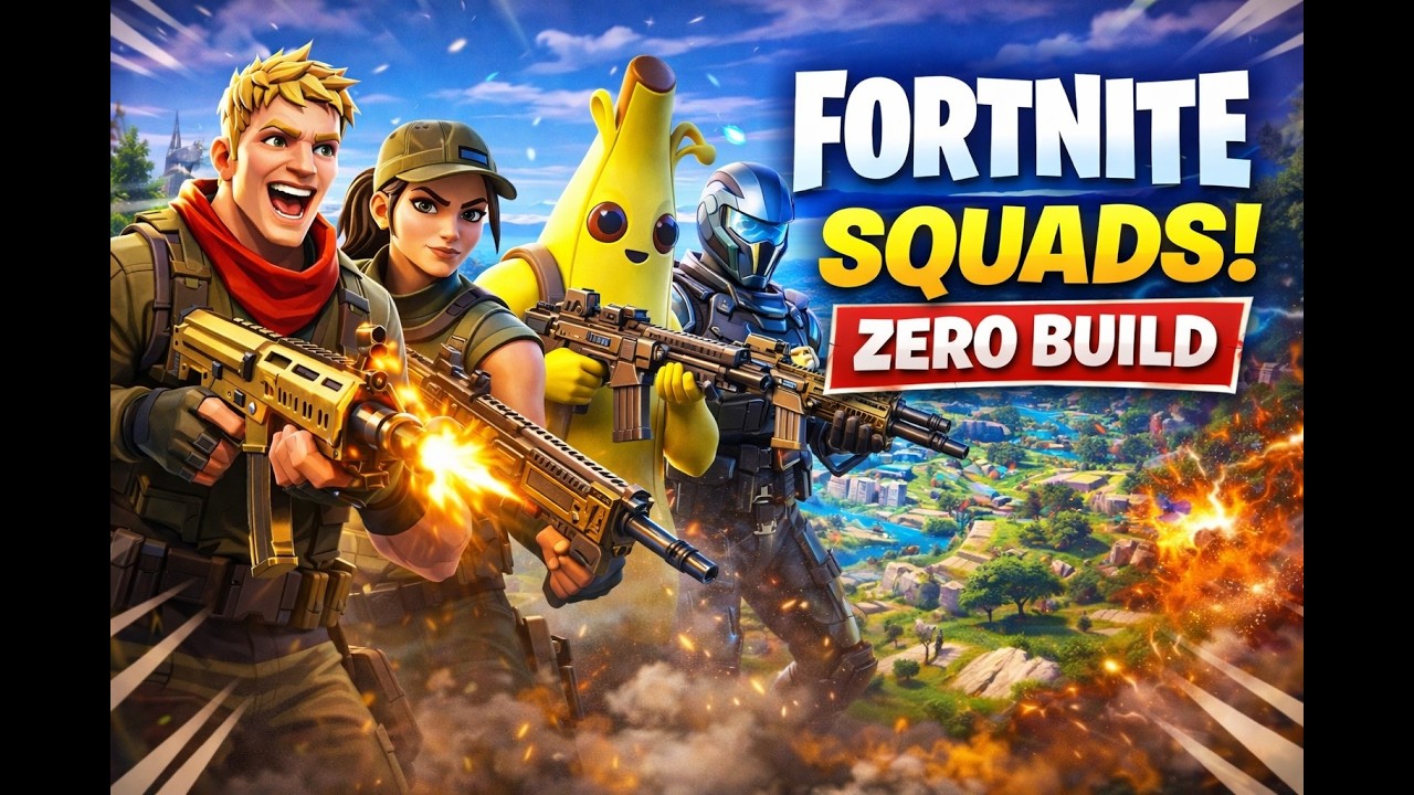 Fortnite But I Refuse to Play Smart