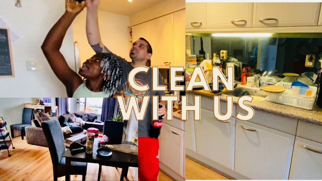 CLEAN WITH US / CLEAN FOR FUN  + MET MY HUSBAND / MOTIVATIONAL CLEANING 2020