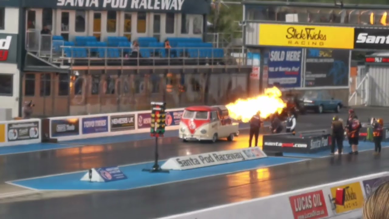 oklahoma willy jet engined VW santa pod 2023 bug jam