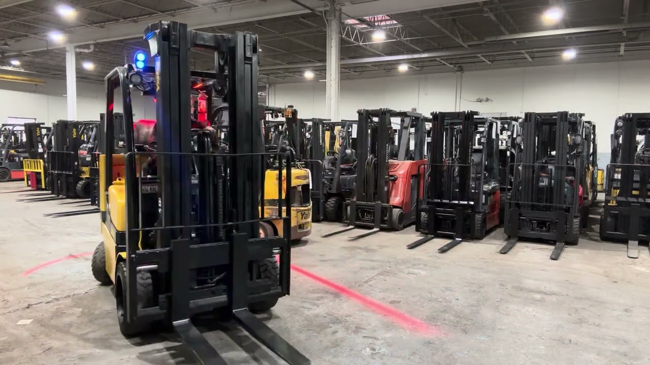 2018 Yale GLC080VX 8000lbs Used Forklift - U3149S