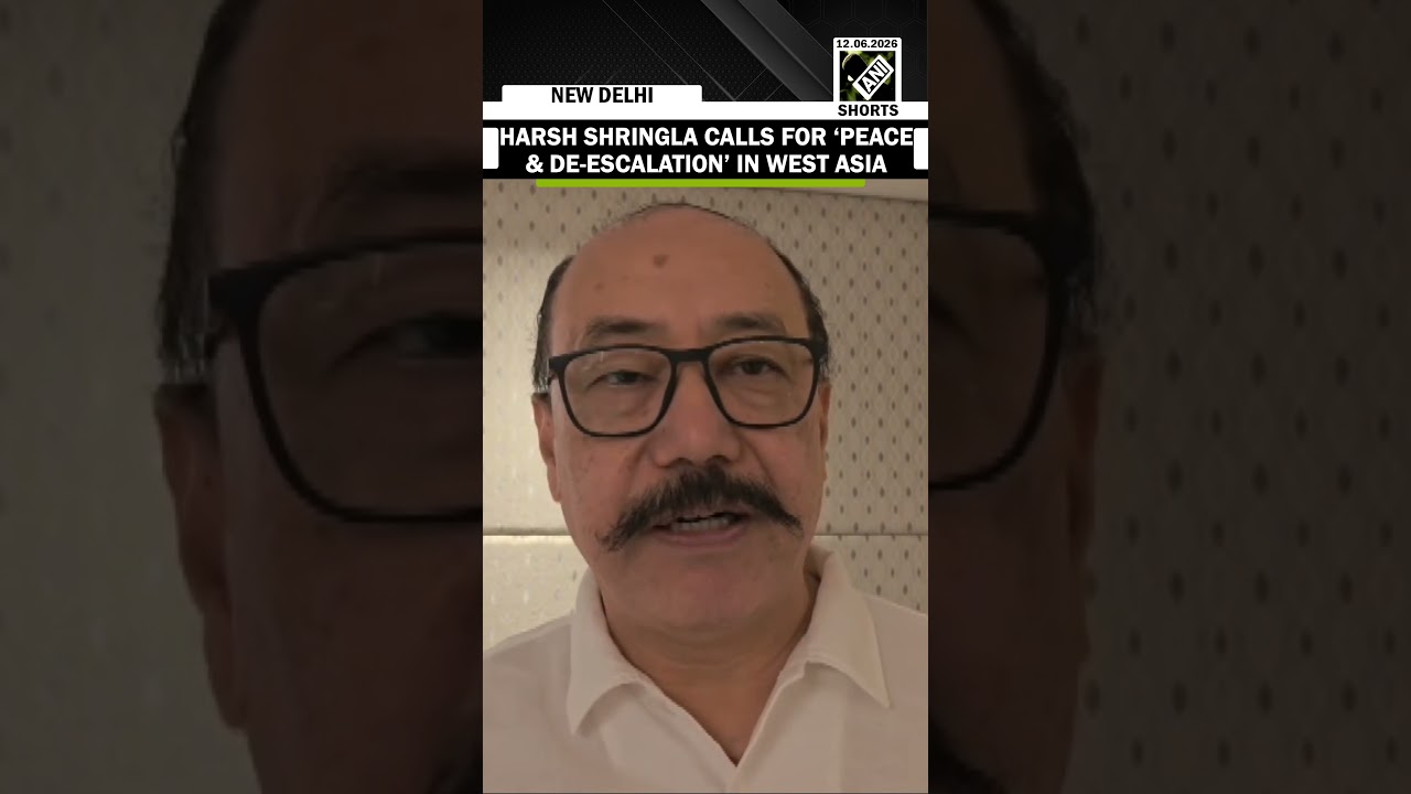RS MP Harsh Shringla calls Hormuz attack &ldquo;very tragic&rdquo;, stresses on peace and de-escalation