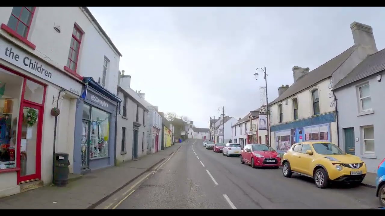 Scenic Drive from Bushmills, Northern Ireland | 4K & 5.1 Surround Music