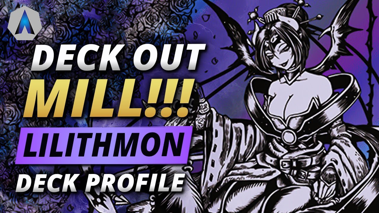 DECK THEM OUT!!! Mill Lilithmon Loop Deck Profile & Combo Guide | Digimon Card Game BT13 Format