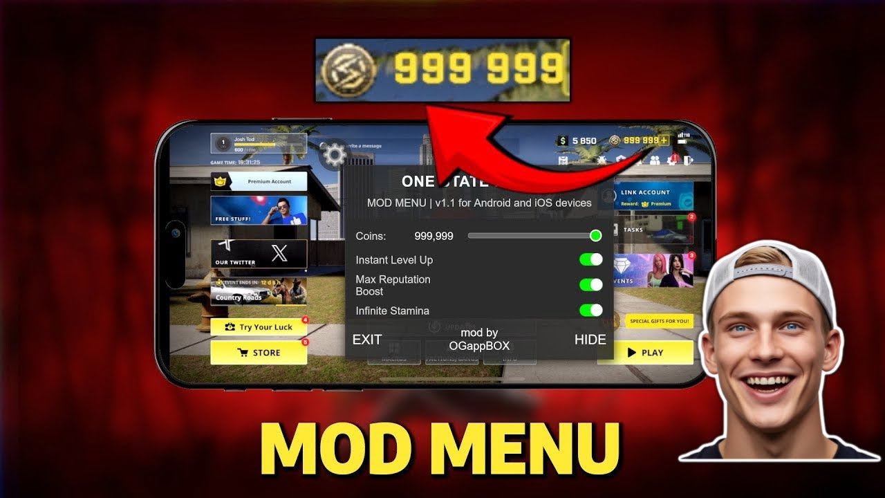 One State RP Hack Unlimited Coins MOD iOS Android 💰🚓 Tutorial 2025
