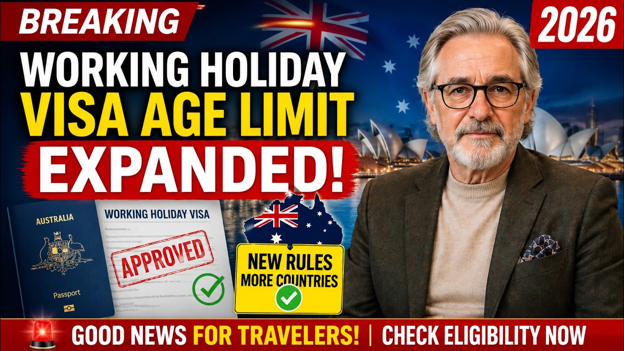 GOOD NEWS? Australia Working Holiday Visa Age Limit Expanded in 2026!