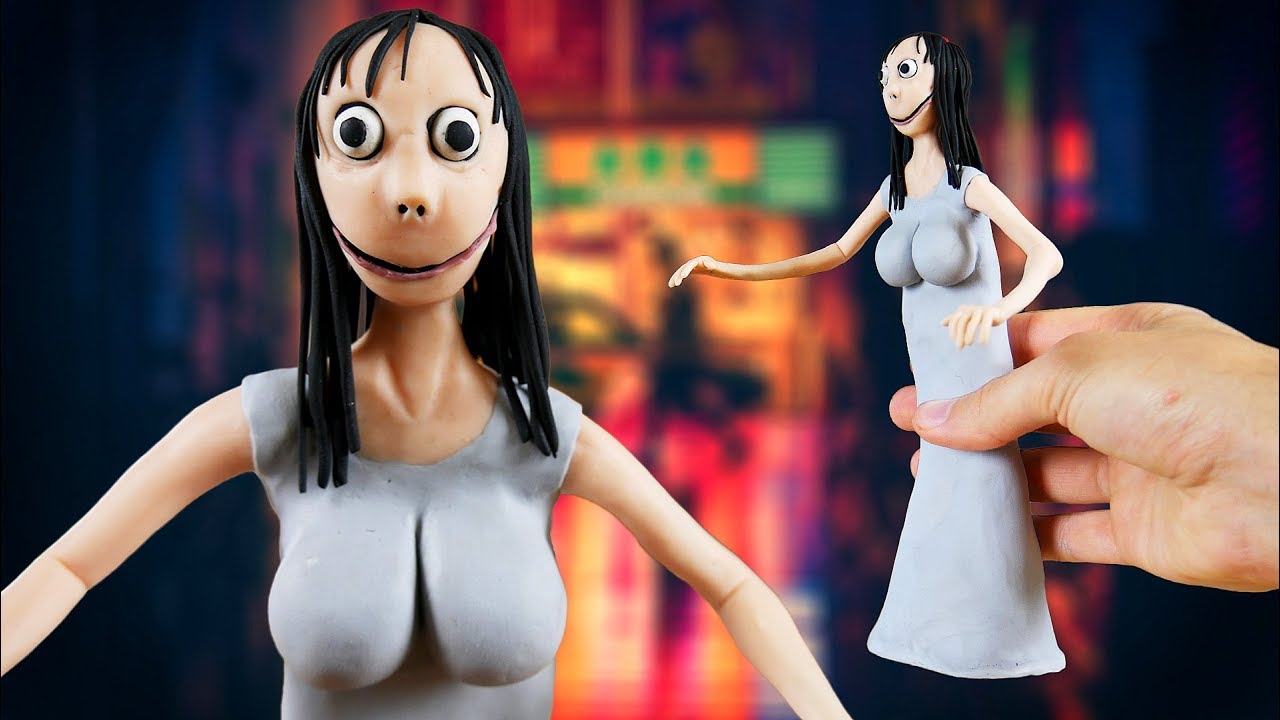 Baldi Makes MOMO in POLYMER CLAY! + JUMPSCARES😱