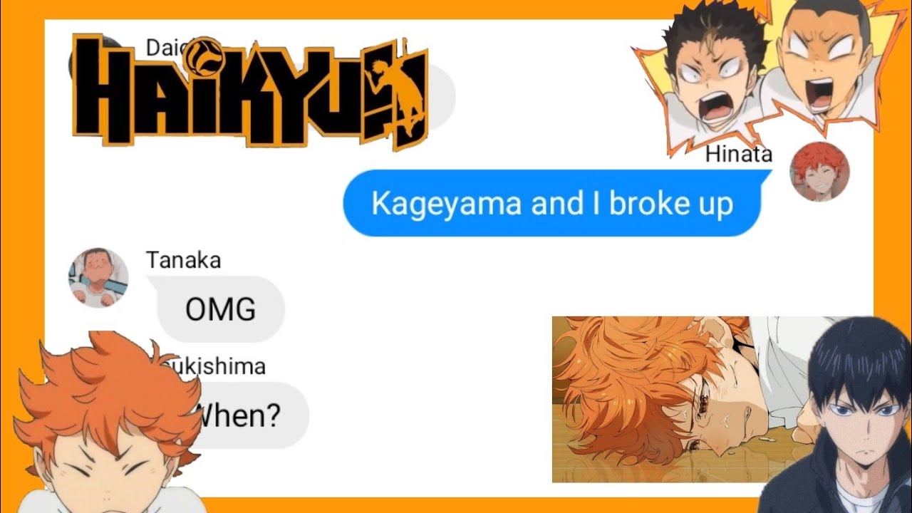 KAGEYAMA AND HINATA BROKE UP??! (part 1) || Haikyuu text