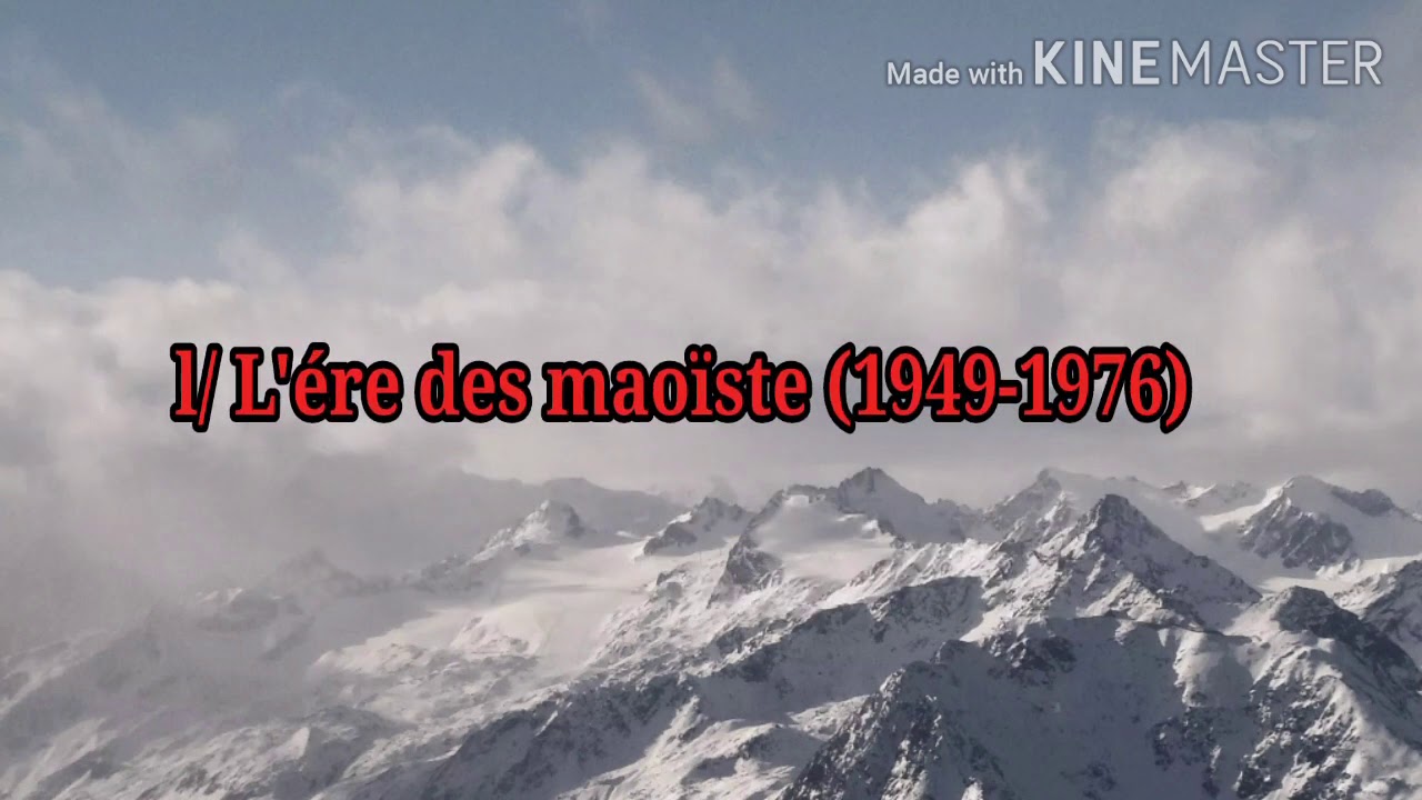 #Chine de 1949 aux 1990  version Wolof