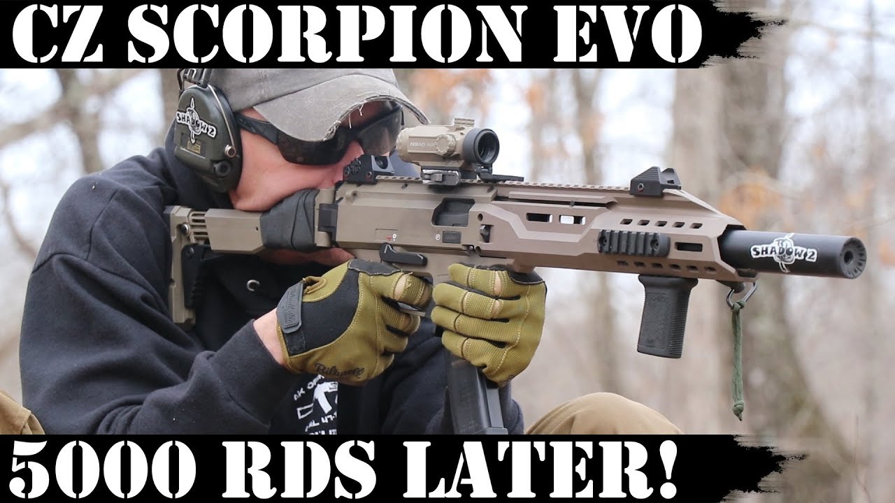 CZ Scorpion Evo: 5,000rds later! Boomshakalaka!