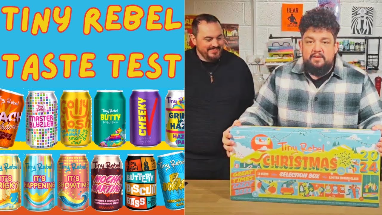 Tiny Rebel Christmas Beers Taste Test