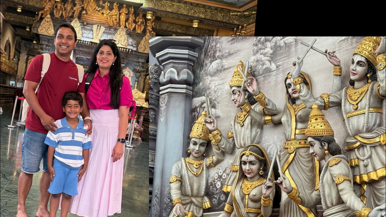 കോവിലിന്റെ അകത്തുനിന്നും അമ്പലത്തിന്റെ ഗോപുരം കാണാൻപറ്റുന്ന സിംഗപ്പൂരിലെ ശ്രീകൃഷ്ണ Temple കണ്ടാലോ🛕🥰