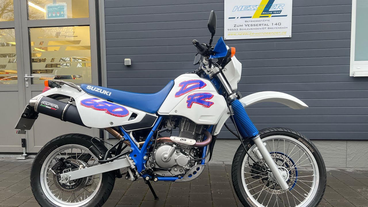 DR650R - wir pflegen Kulturgut! (ein Werkstattvideo)