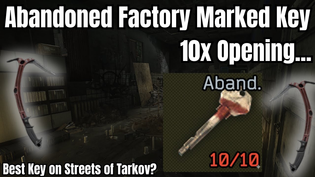 [1.00] Ключ от заброшенной фабрики (10x) - Улицы Таркова