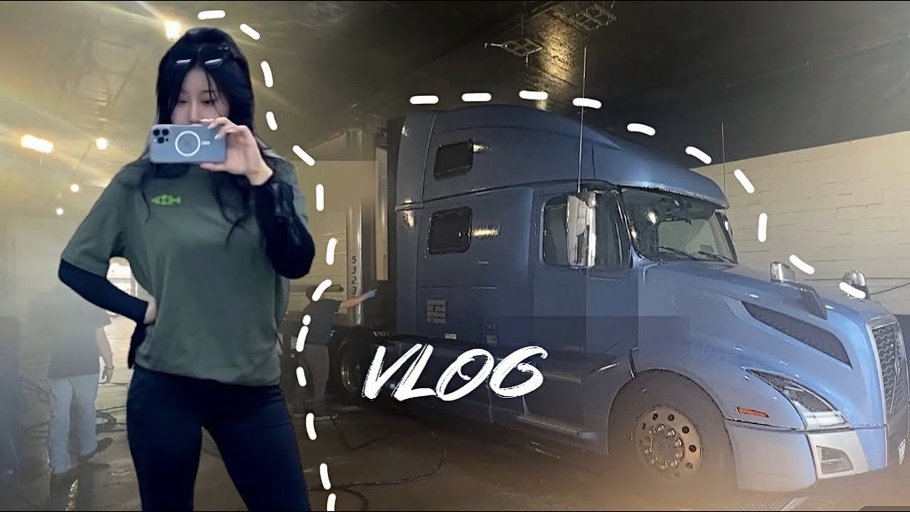 Vlog 北美卡车司机 一路南下日常