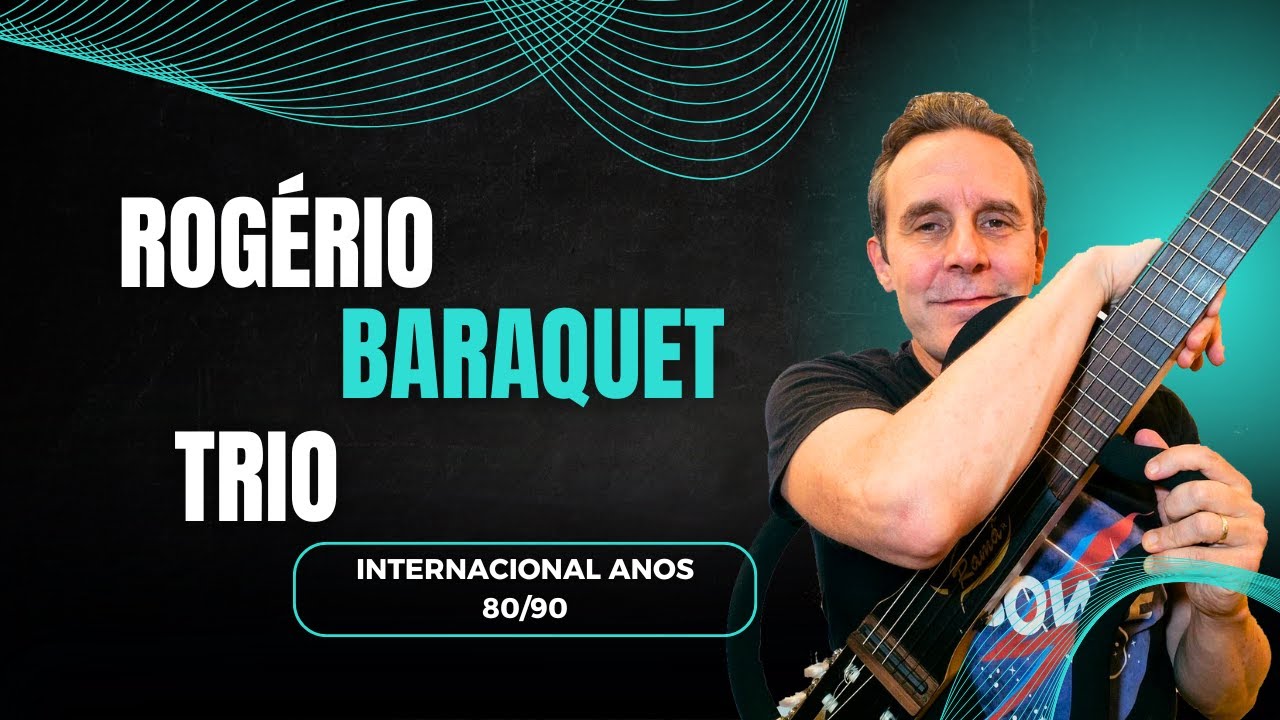 Rogério Baraquet Trio - Anos 80 e 90 internacional