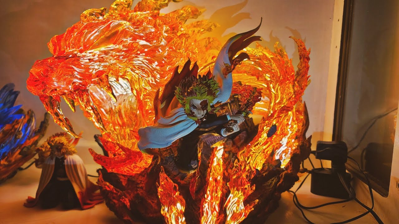 fantasy studio rengoku ex ver. unboxing (煉獄 杏寿郎) demon slayer(鬼滅の刃)