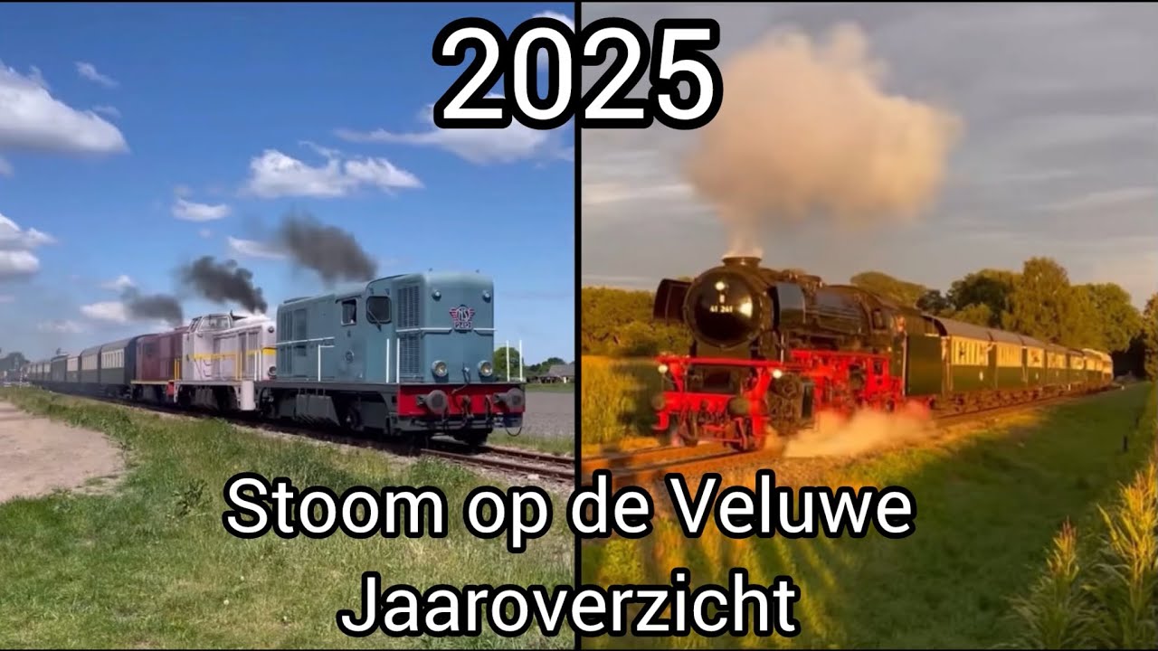 Een terugblik op 2025. Het Stoom op de Veluwe jaaroverzicht. 