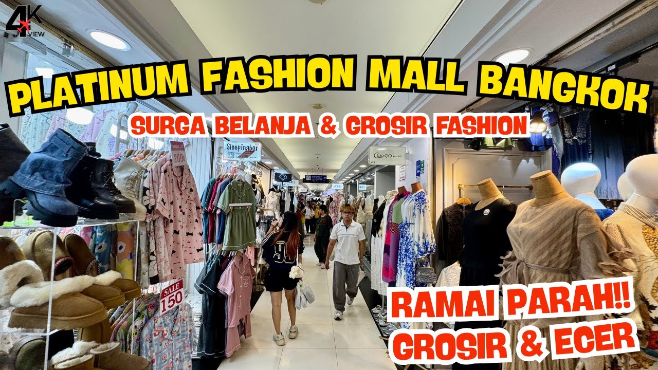 PLATINUM FASHION MALL BANGKOK TERKINI‼️MASIH RAMAI JASTIP⁉️