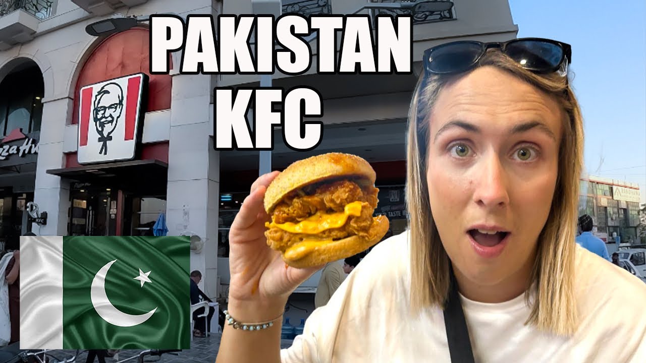 British Couple Rating CRAZY KFC MENU in Pakistan 🇵🇰