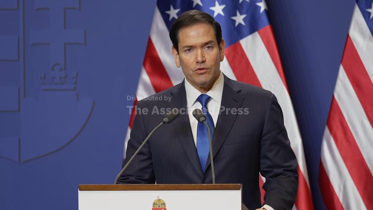 US Secretary of state comments during visit to Hungary