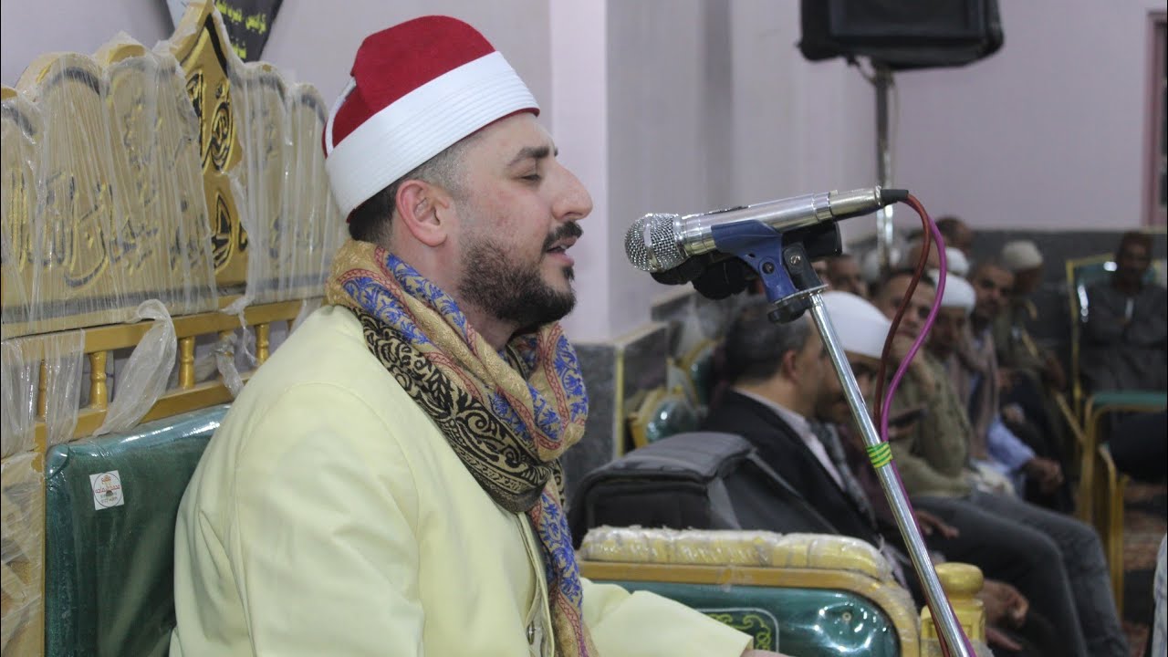 القارئ الشيخ محمد سليمان شهاب (غافر) عزاء الحاج حسن عبدالقادر سعادة بعزبة شكرالله