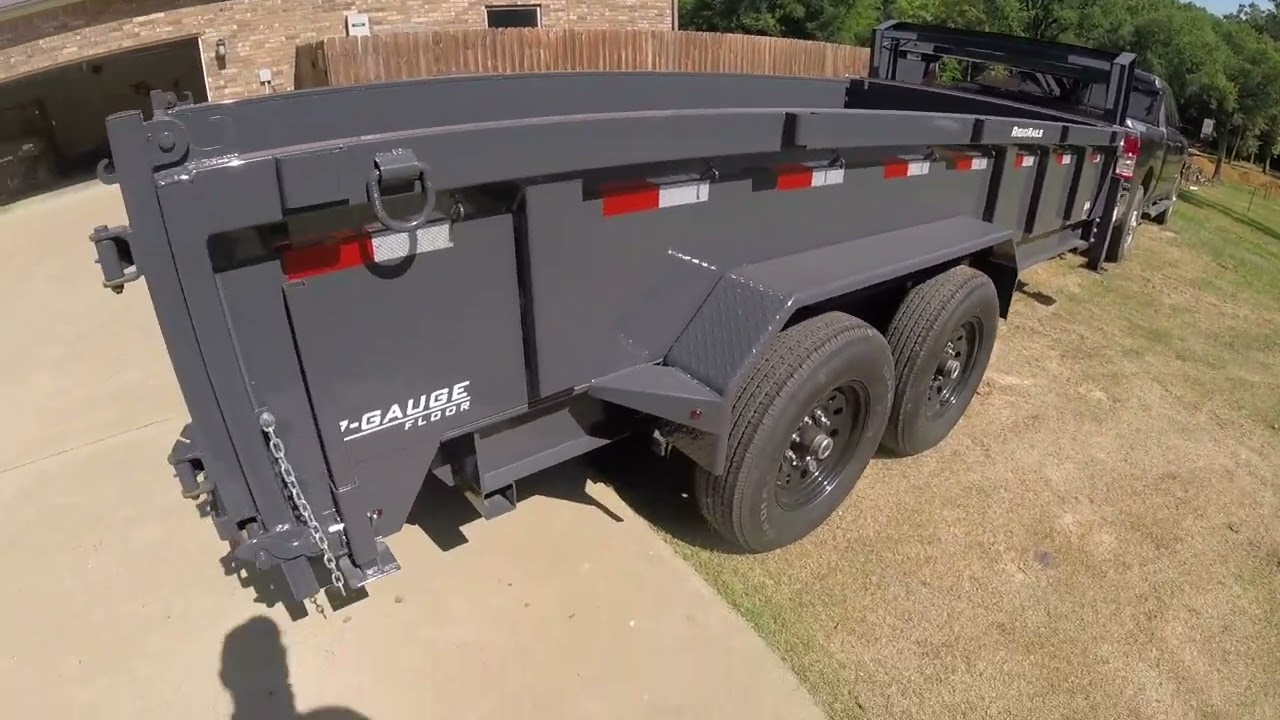 Lamar 83 x 16 Dump Trailer Model #DL831627 Review