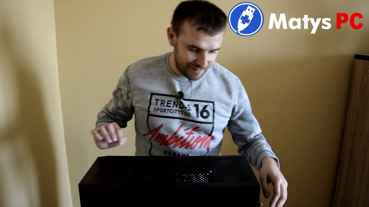 Matys PC - Przekładka komputera brata do mojej starej obudowy Corsair 200R