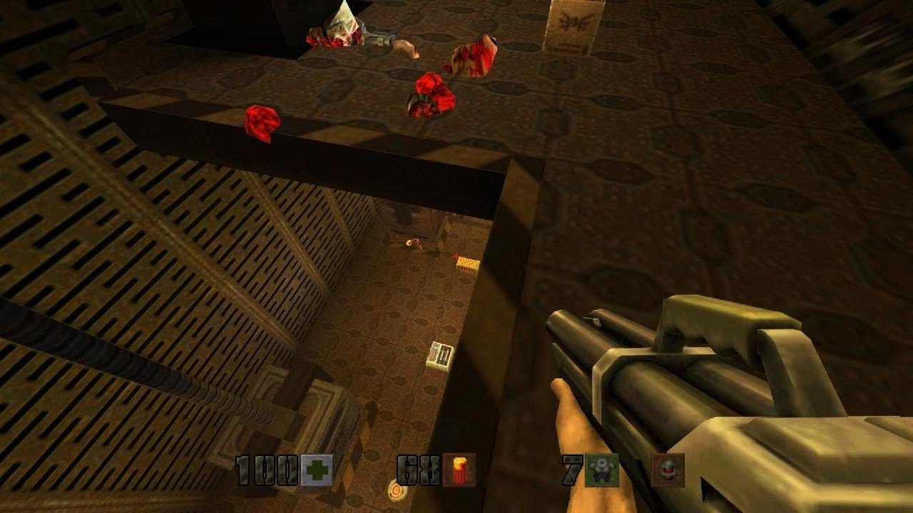 Quake II beginning