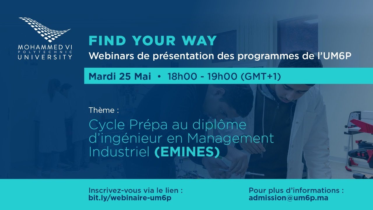 Find Your Way - Diplôme d'Ingénieur en Management Industriel (EMINES)