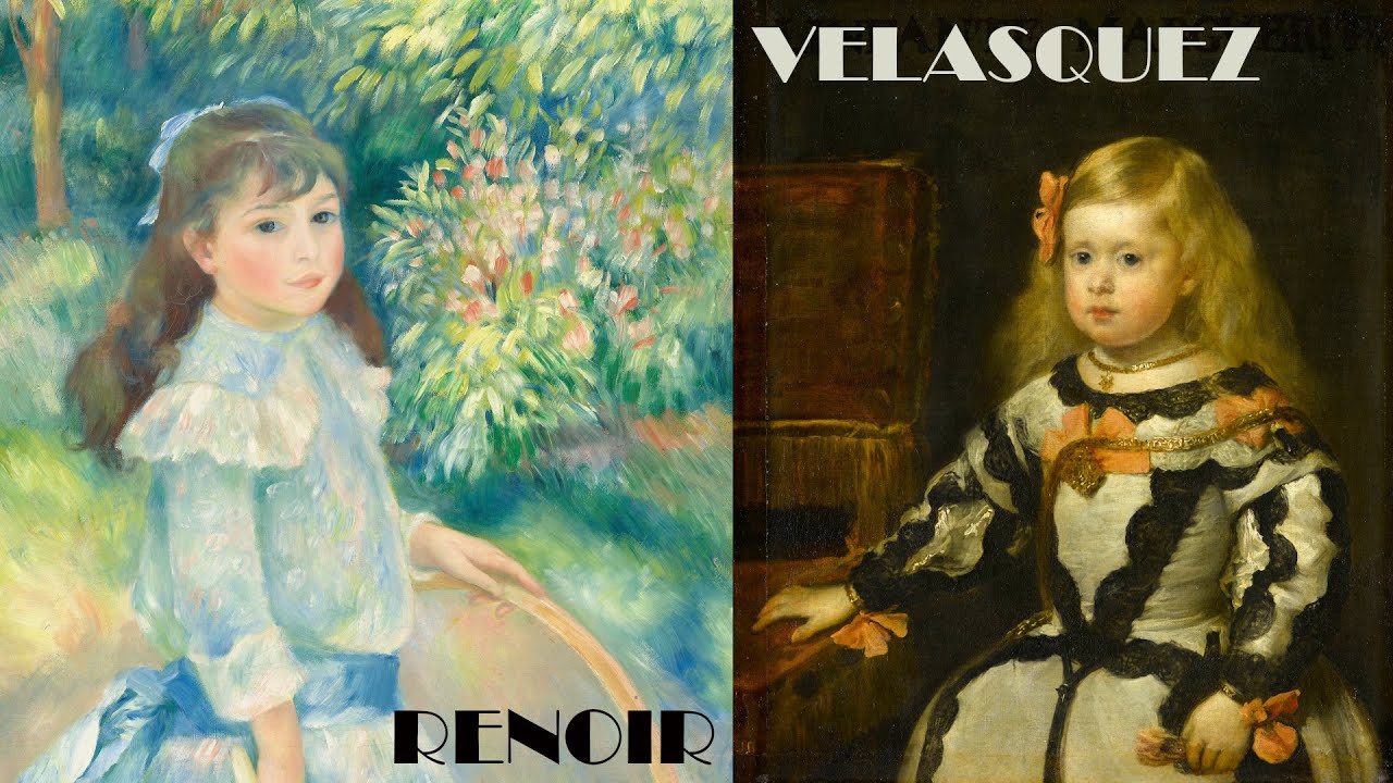 L'enfance peinte par Renoir et Vélasquez