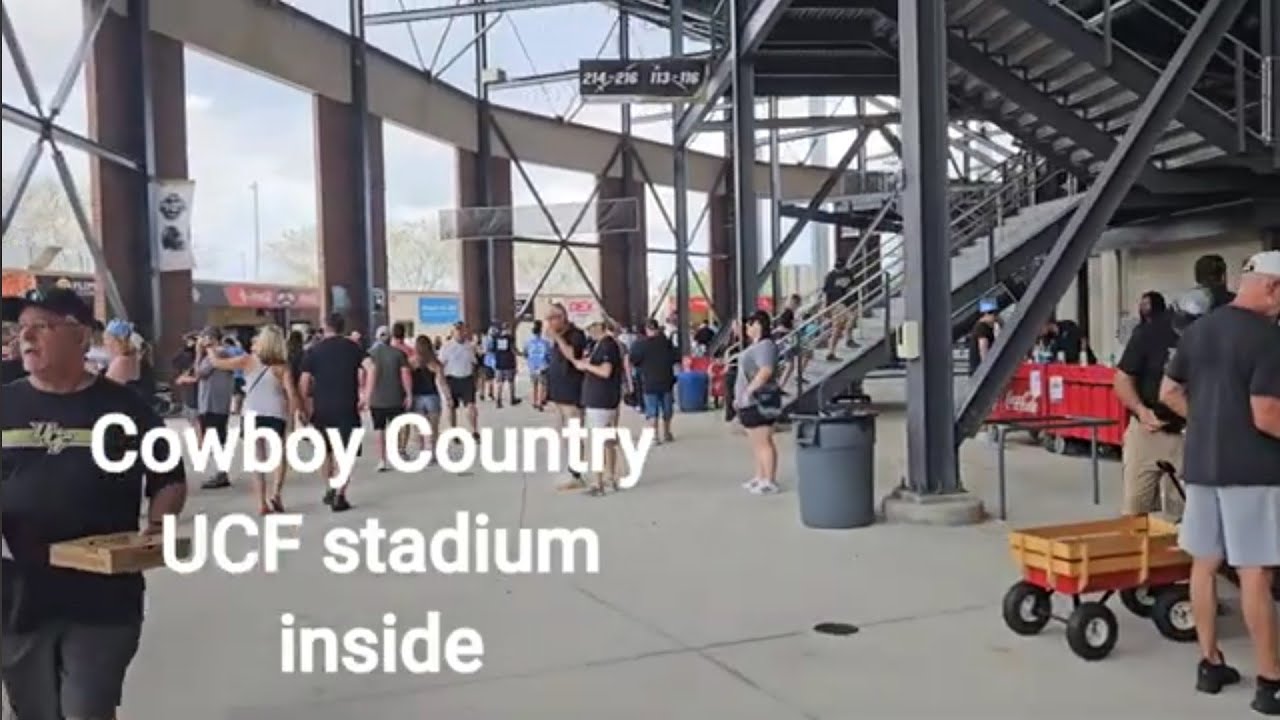 Inside UCF stadium