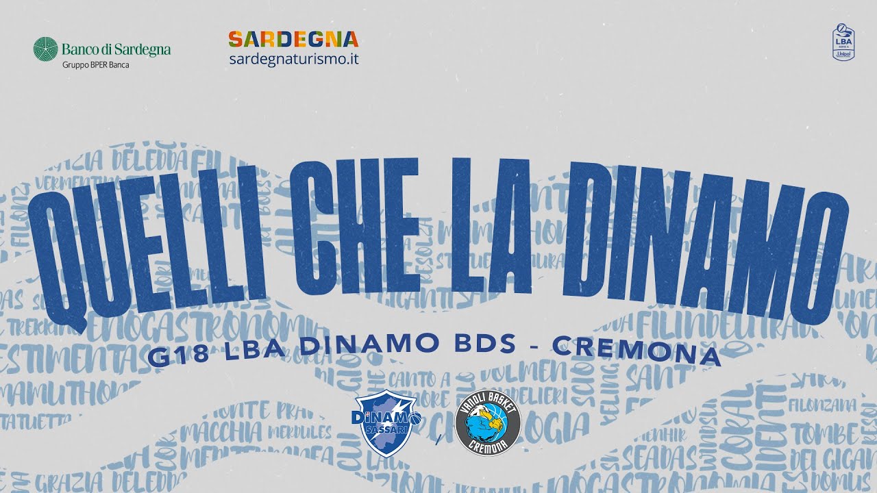 G18 LBA DINAMO BDS - CREMONA | QUELLI CHE LA DINAMO
