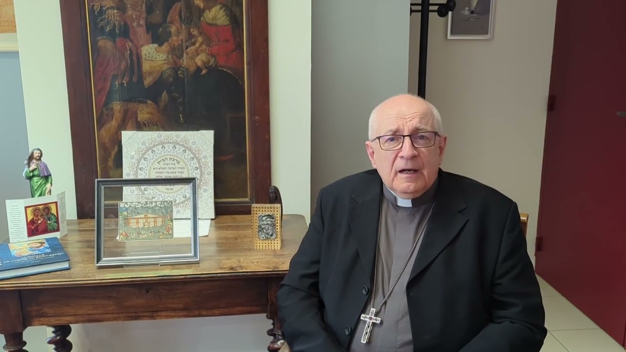 Vidéo Mgr Norbert Turini - Pâques 2025