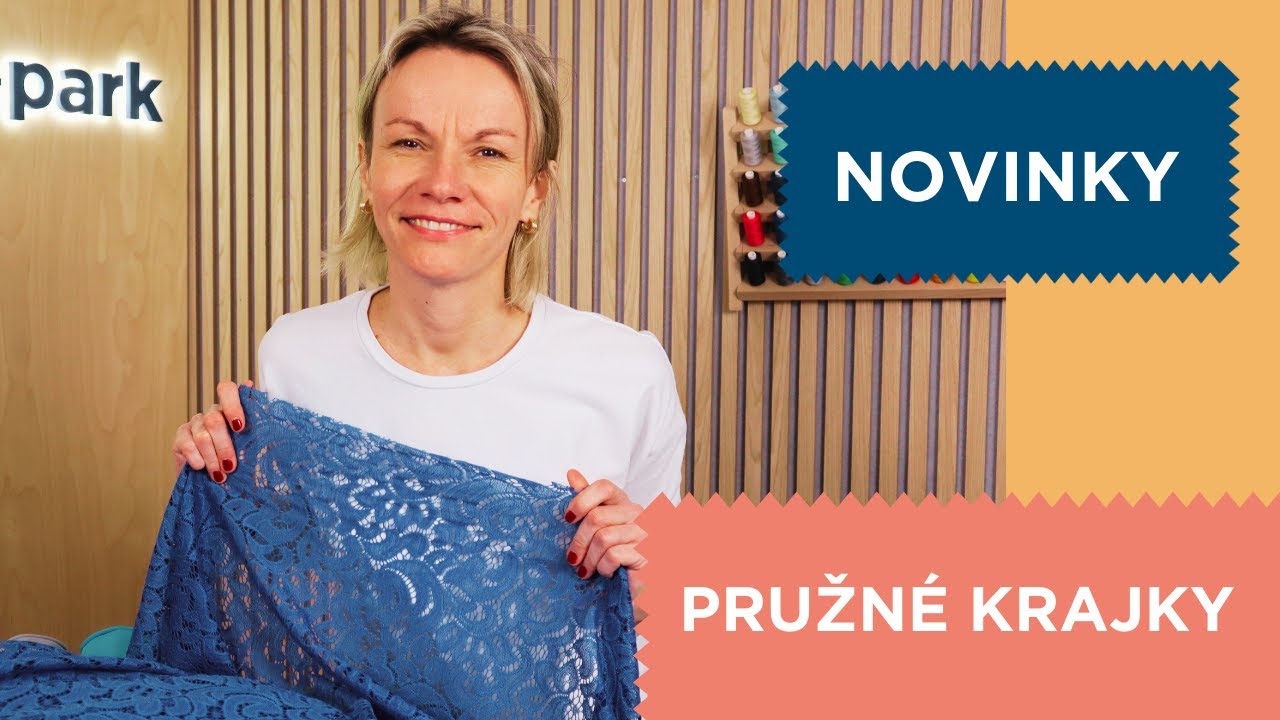 Nové barvy, které nepřehlédnete: Doubleface fleece, Bob a Bobek & pružné krajky