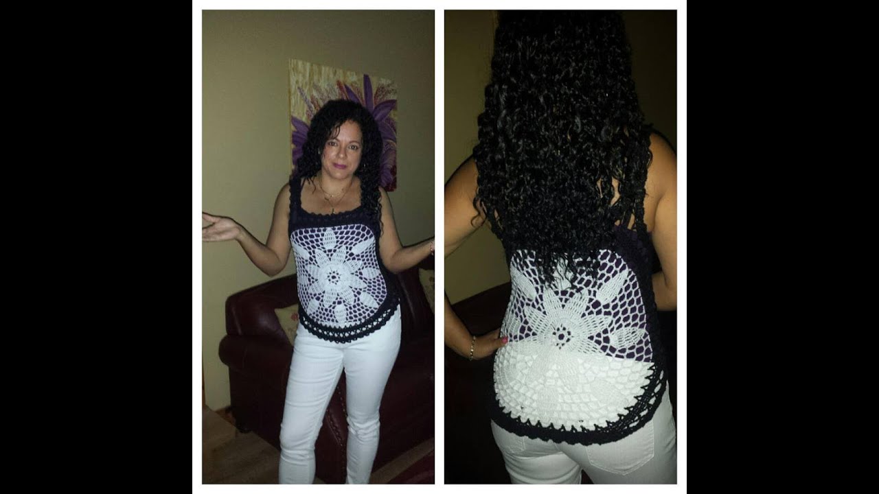 Crochet blusa de verano Deisy parte #1 de 2 - con Ruby Stedman.