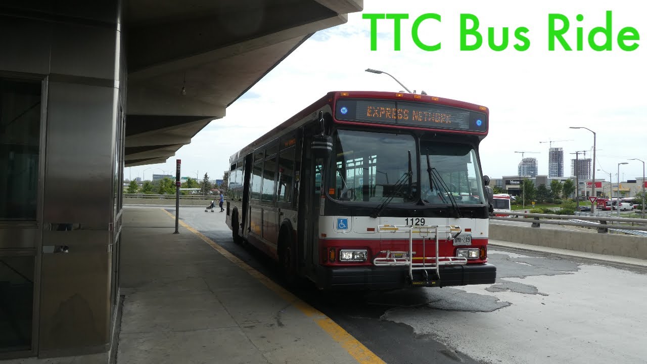 Toronto TTC 929 Dufferin Express Bus Ride - Full Route Southbound 8/6/2023