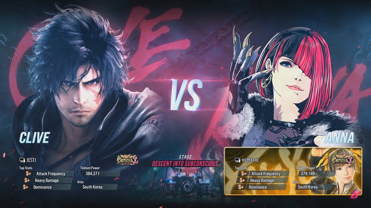 #234 DeathMatch | Clive (God of Destruction 1) vs Anna (God of Destruction 1) | Tekken 8 Ranked
