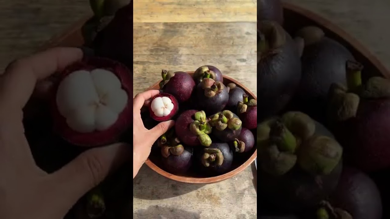 How to open Mangosteen 2️⃣ ways