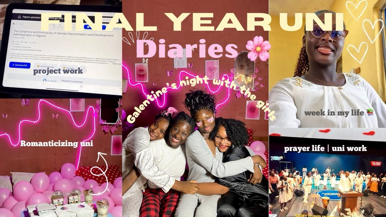 Week in my life as a final year student trying to survive Uni | Presentations | morning routine 🌸