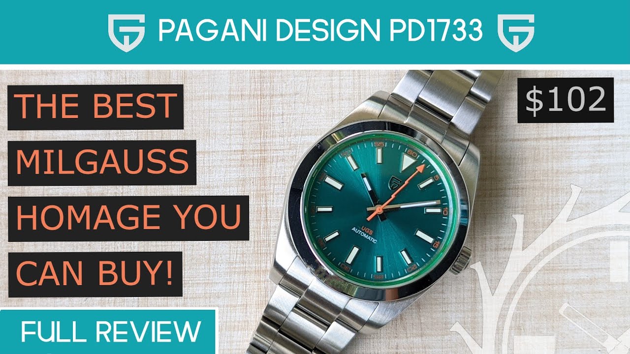 PAGANI DESIGN PD1733 ПОЛНЫЙ ОБЗОР