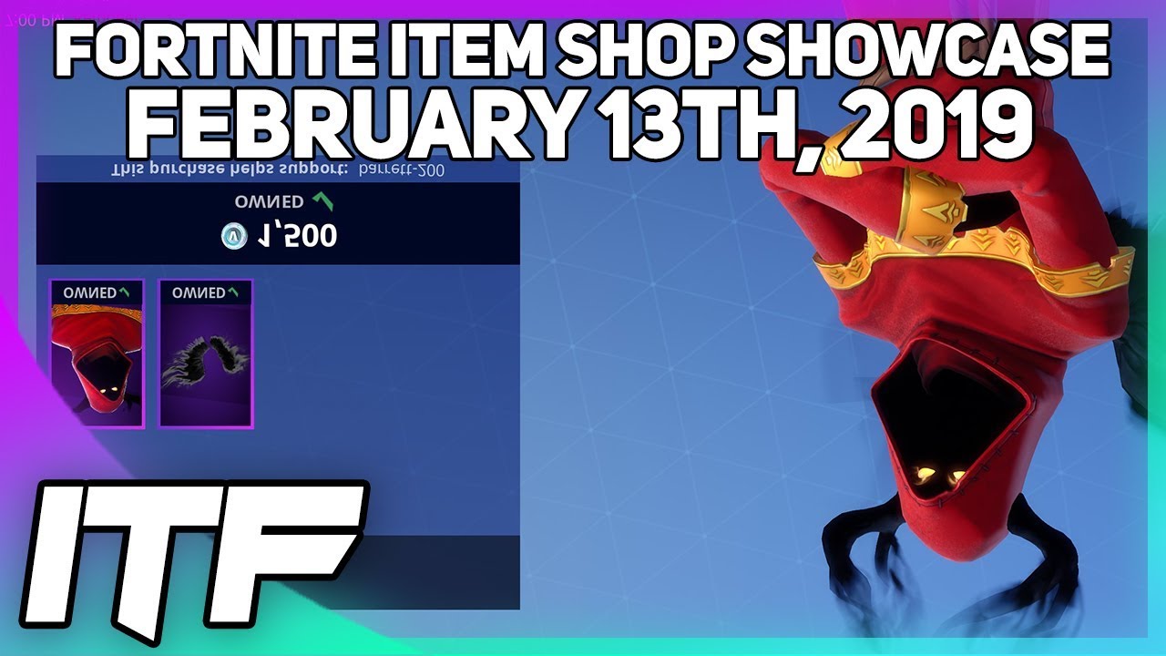 Fortnite Item Shop IT'S THE SAME SHOP AS YESTERDAY! [February 13th, 2019] (Fortnite Battle Royale)